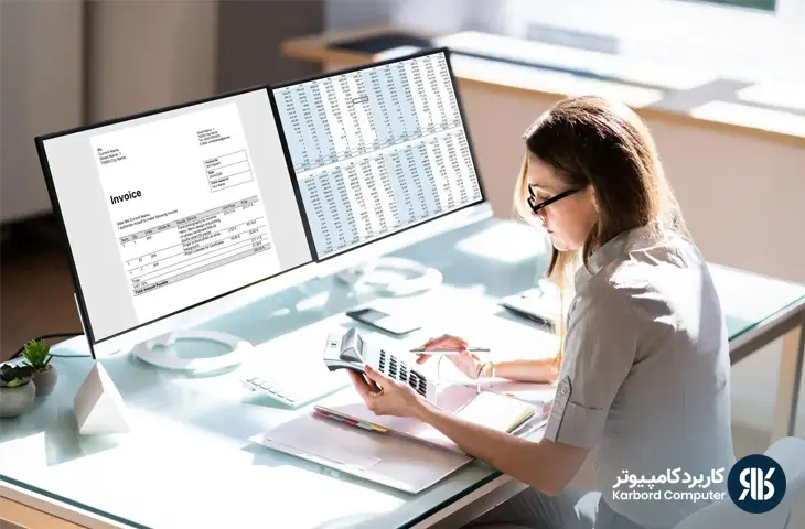 نمونه کدینگ حسابداری خدماتی